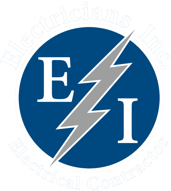 Electricians Inc Logo - Reversed